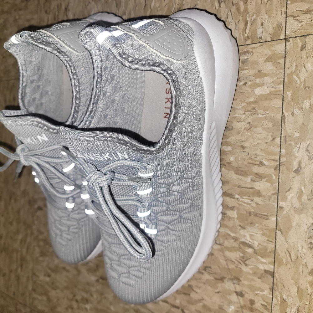 Danskin Gray Knit Sneakers